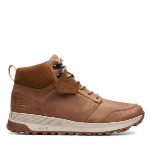 Botine Clarks ATL Trek Up Impermeabili Barbati Maro | CLK079VLT