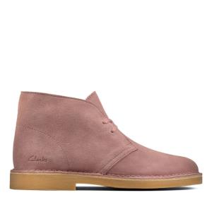 Botine Clarks Desert Boot 2 Dama Roz | CLK127XCQ