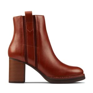 Botine Clarks Mable Easy Dama Maro Inchis | CLK901QLD