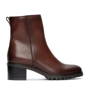 Botine Clarks Meraleigh Zip Dama Maro Inchis | CLK610TNF