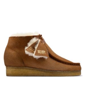 Botine Clarks Wallabee Boot Dama Maro | CLK270ZKA