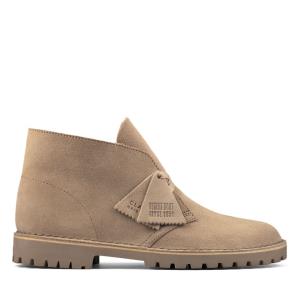 Cizme De Desert Clarks Desert Rock Barbati Maro | CLK193LVI