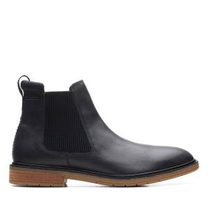 Ghete Chelsea Clarks Clarkdale Hall Barbati Negrii | CLK395BZT