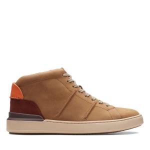 Originals Ghete Clarks CourtLite Hi Barbati Maro Inchis | CLK975NSG