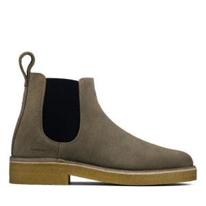 Originals Ghete Clarks Desert Chelsea 2 Barbati Gri | CLK780RAW