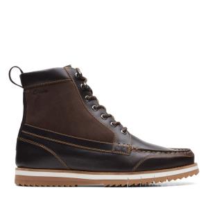 Originals Ghete Clarks Durston Hi Barbati Maro Inchis | CLK623GJI