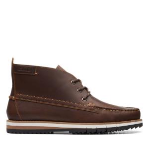 Originals Ghete Clarks Durston Mid-High Barbati Maro | CLK291IAY