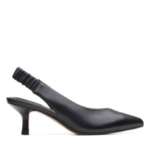 Pantofi Stiletto Clarks Violet55 Sling Dama Negrii | CLK620FVS