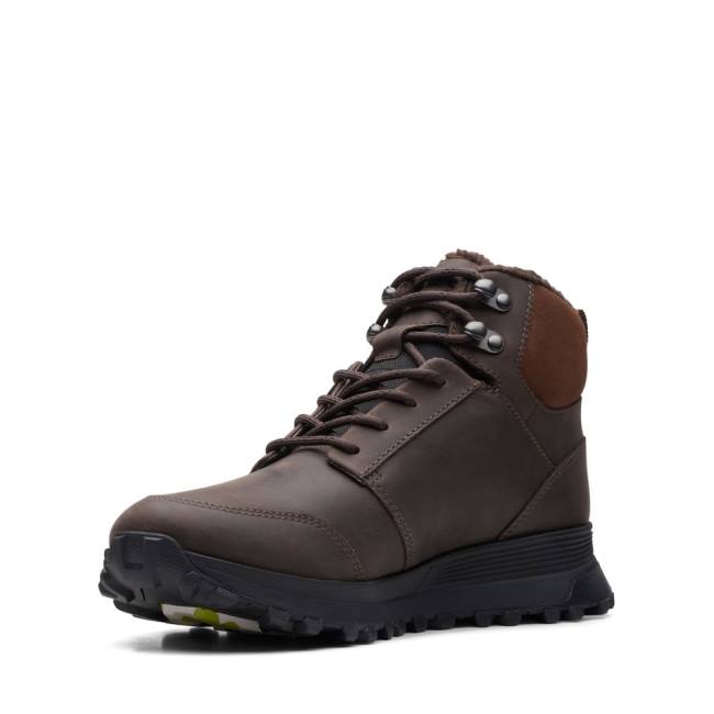 Botine Clarks ATL Trek Up Impermeabili Barbati Maro | CLK947PWM