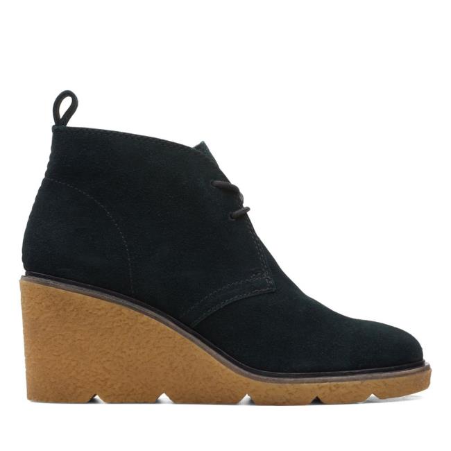 Botine Clarks Clarkford DBT Dama Negrii | CLK315XSV