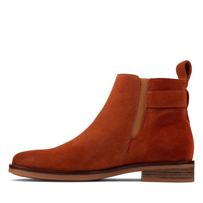 Botine Clarks Memi Lo Dama Maro Inchis | CLK935OYX