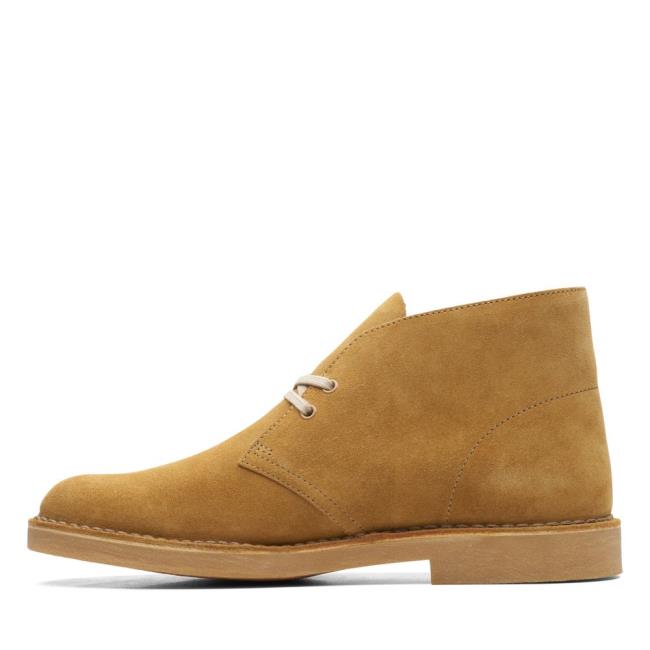 Cizme De Desert Clarks Desert Boot 2 Barbati Verzi | CLK762XFT