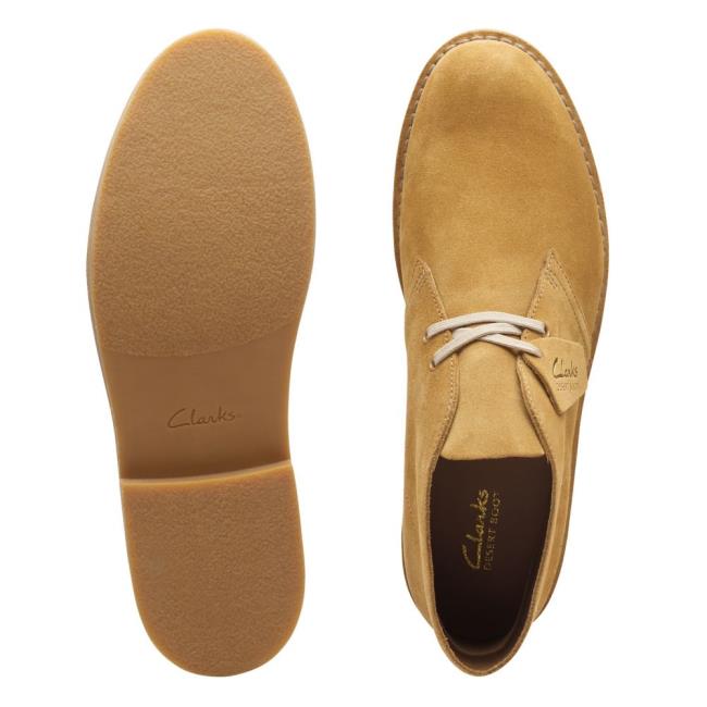 Cizme De Desert Clarks Desert Boot 2 Barbati Verzi | CLK762XFT