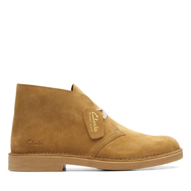 Cizme De Desert Clarks Desert Boot 2 Barbati Verzi | CLK762XFT