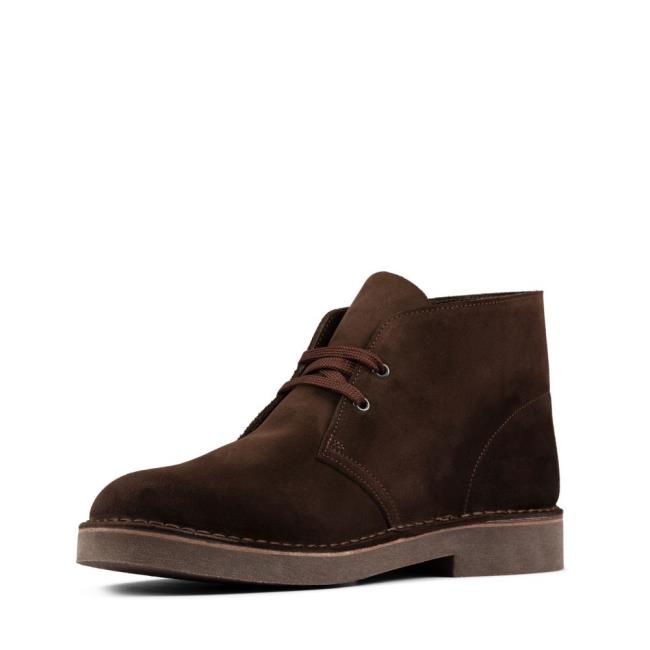 Cizme De Desert Clarks Desert Boot 2 Barbati Maro Inchis | CLK974GOD