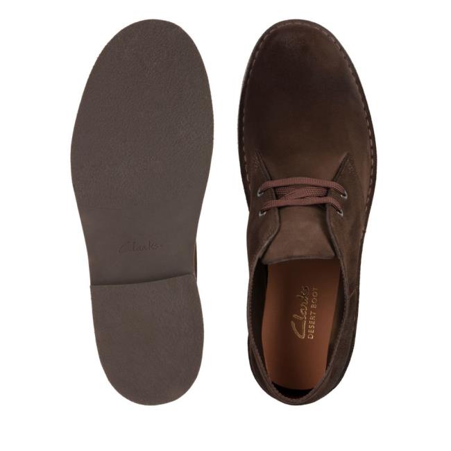 Cizme De Desert Clarks Desert Boot 2 Barbati Maro Inchis | CLK974GOD