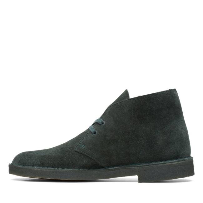 Cizme De Desert Clarks Desert Boot Clasici Barbati Verzi | CLK419IYQ