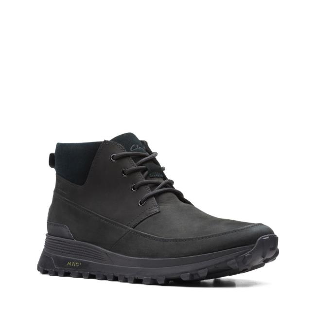 Ghete Casual Clarks ATL TrekDesert Barbati Negrii | CLK958RBJ