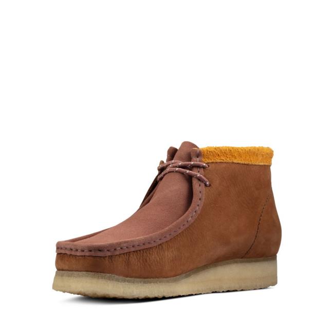 Ghete Casual Clarks Wallabee Boot Barbati Multicolour | CLK023ICE