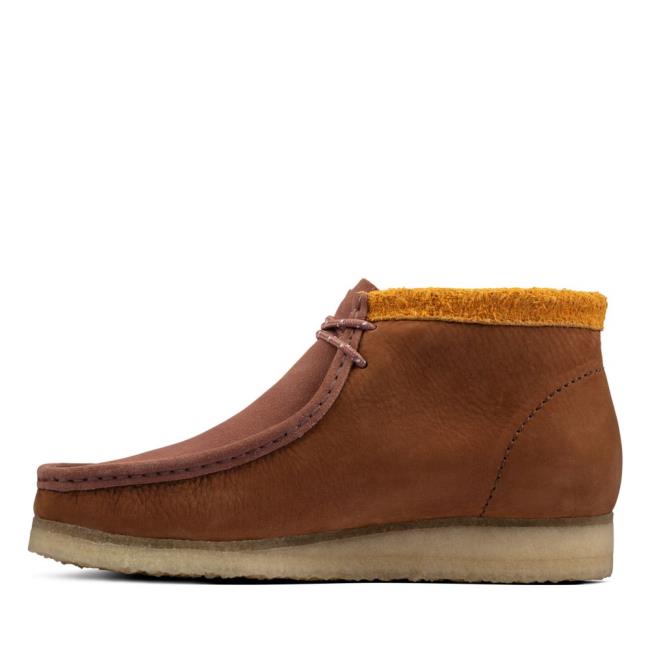 Ghete Casual Clarks Wallabee Boot Barbati Multicolour | CLK023ICE