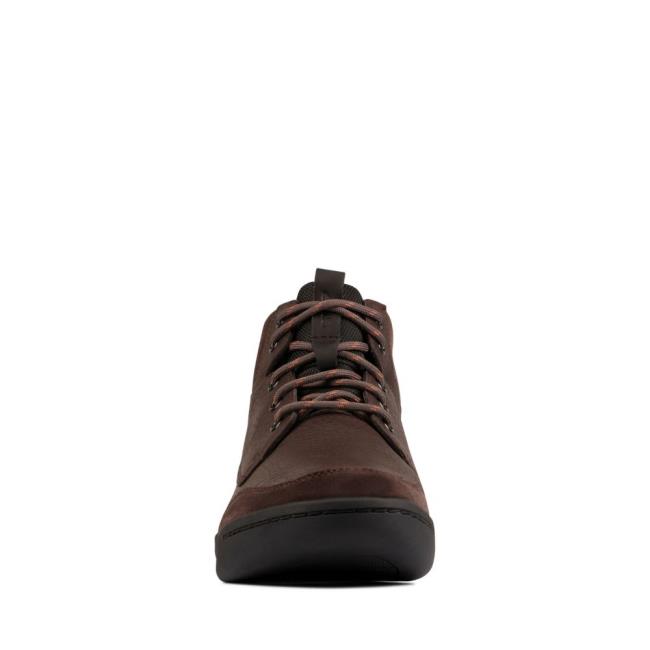 Originals Ghete Clarks Ashcombe Hi GORE-TEX Barbati Maro | CLK843KPX