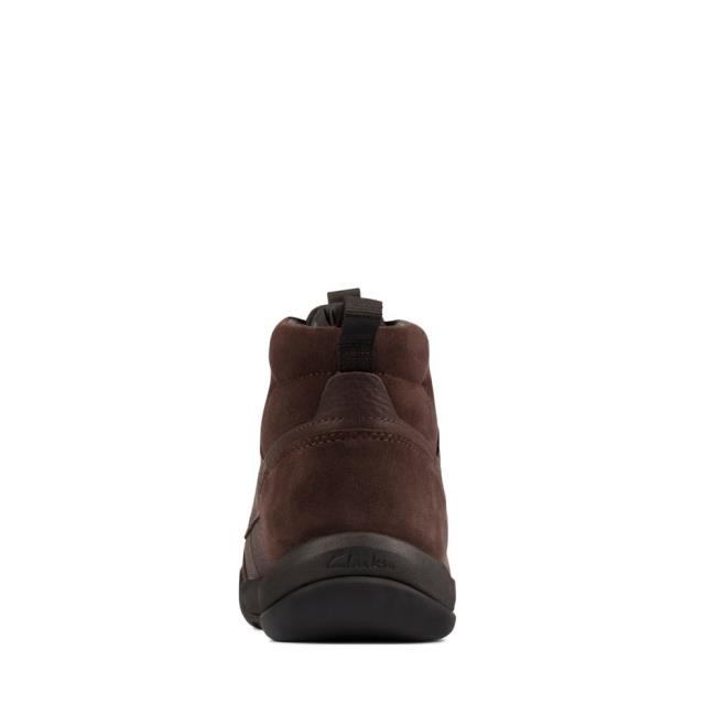 Originals Ghete Clarks Ashcombe Hi GORE-TEX Barbati Maro | CLK843KPX