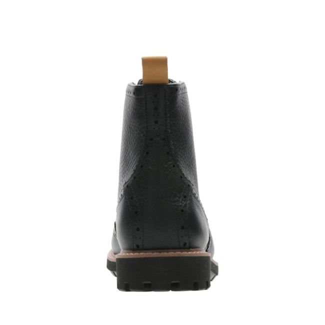 Originals Ghete Clarks Batcombe Lord Barbati Negrii | CLK310DMR