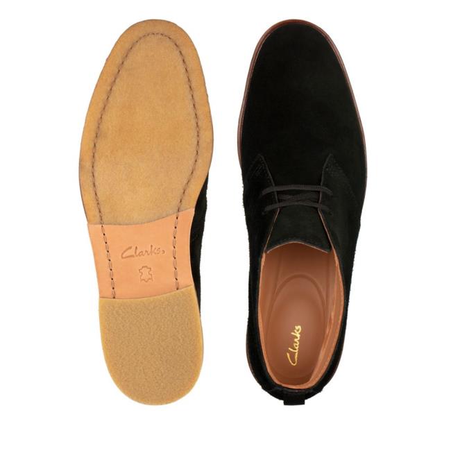 Originals Ghete Clarks Clarkdale DBT Barbati Negrii | CLK283JPY