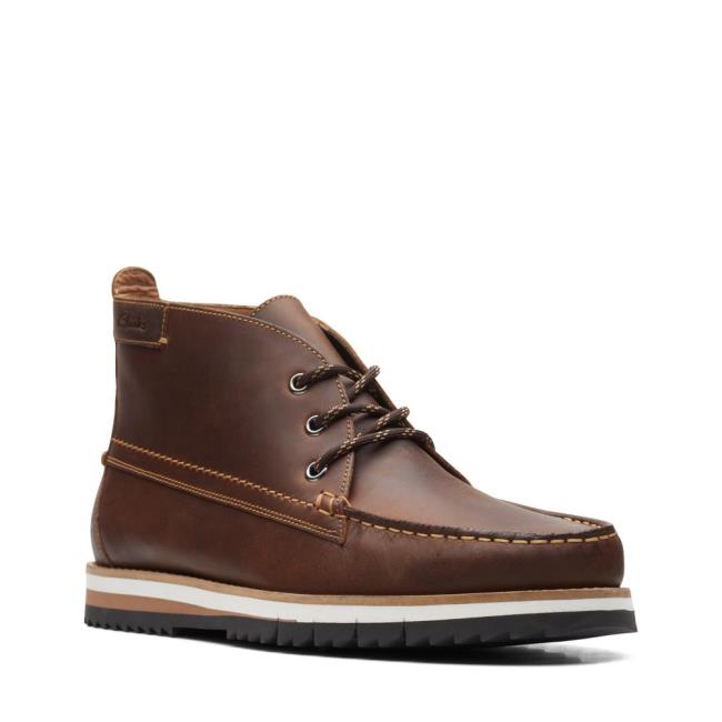 Originals Ghete Clarks Durston Mid-High Barbati Maro | CLK291IAY