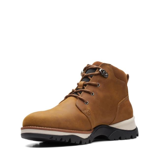 Originals Ghete Clarks Topton Mid-High GTX Barbati Maro | CLK685KXJ