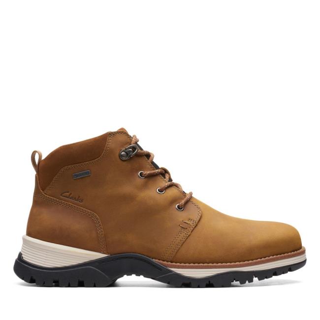 Originals Ghete Clarks Topton Mid-High GTX Barbati Maro | CLK685KXJ