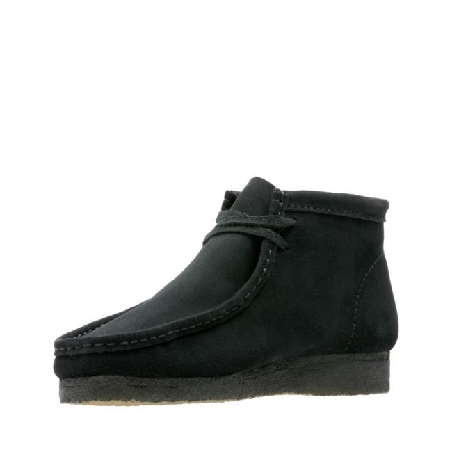 Originals Ghete Clarks Wallabee Boot Barbati Negrii | CLK256KXS